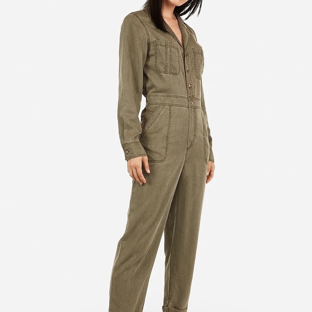 W Express Military Jumpsuit